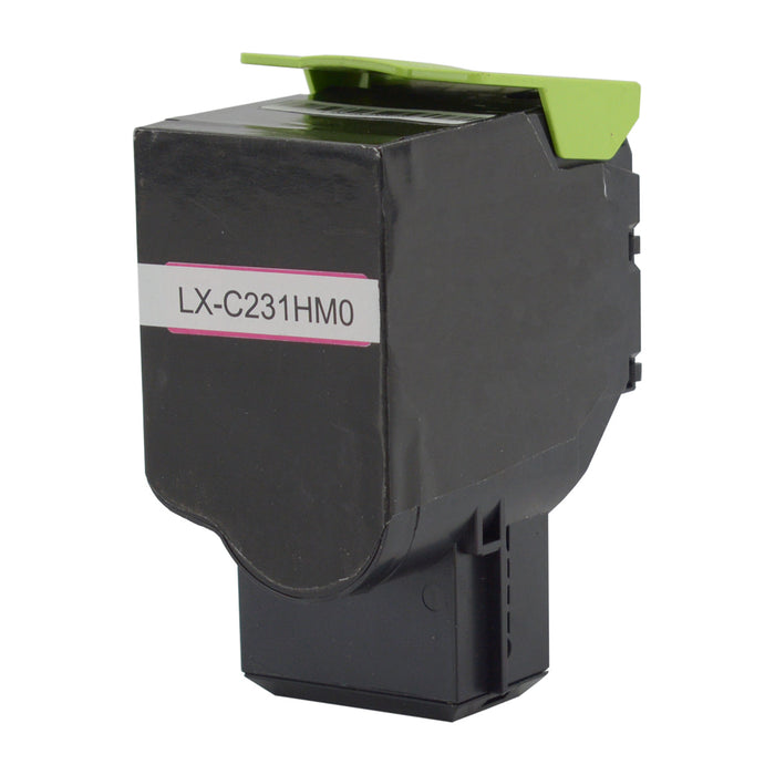 Lexmark Remanufactured  C231HM0 High Yield Magenta Toner Cartridge