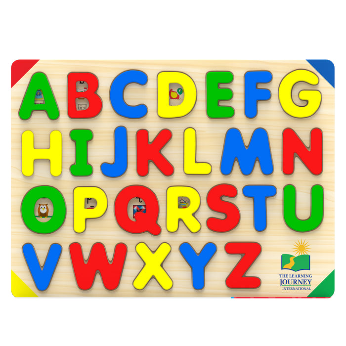 The Learning Journey International LJI285138 Lift & Learn ABC Puzzle