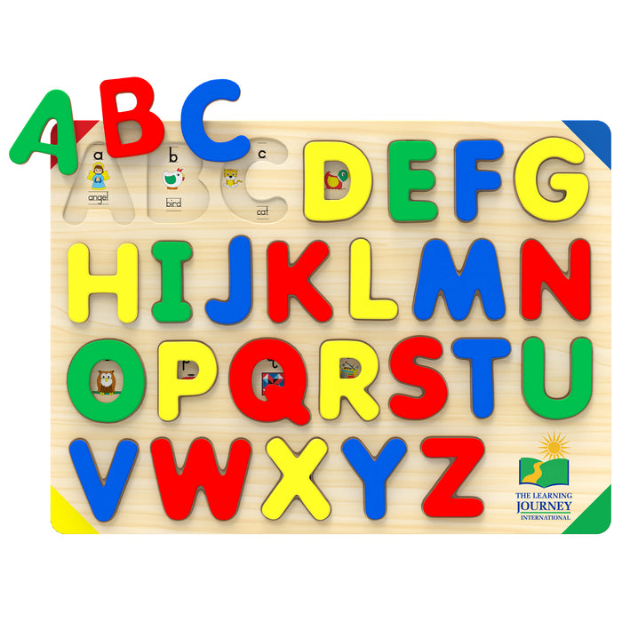 The Learning Journey International LJI285138 Lift & Learn ABC Puzzle