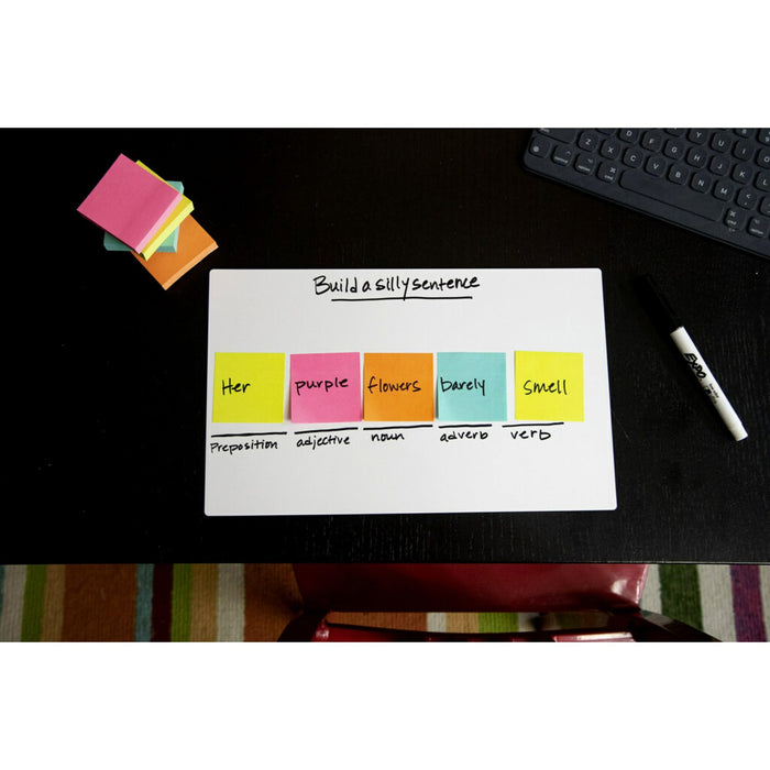 Post-it MMM2027BRT Notes Cube, Bright Colors, 3 in. x 3 in., 400 Sheets/Cube