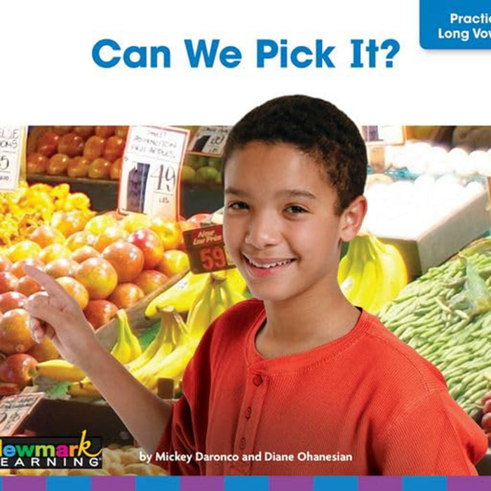 Newmark Learning NL-6837 Decodable Readers Fluency Grade 1-2 Long and Complex Vowels, 13 Books