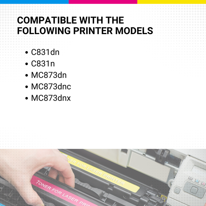 Okidata C831N Black Toner