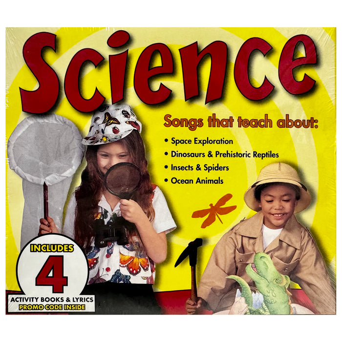 Creative Teaching Materials PBSCTM2023 Science & Multiplication CD Bundle