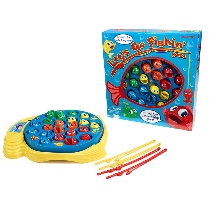 Pressman PRE005506 Let's Go Fishin' Game