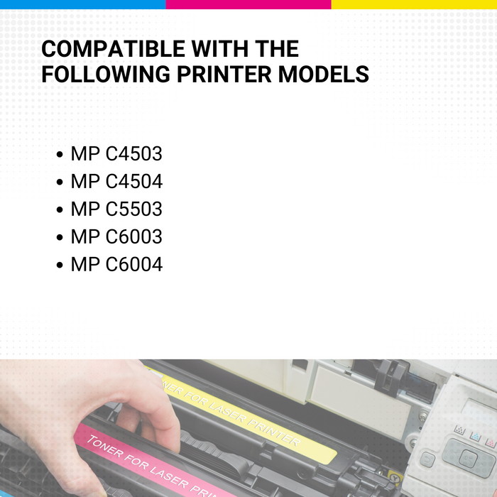 Ricoh Aficio MPC4503 C6003 Black Toner