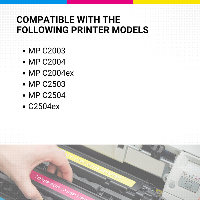 Ricoh Aficio MPC2003 High Yield Black Toner