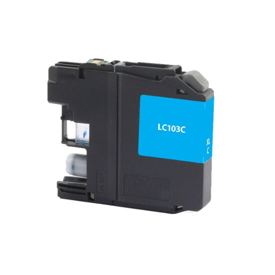 Compatible Brother LC103C LC101C Cyan Inkjet Cartridge