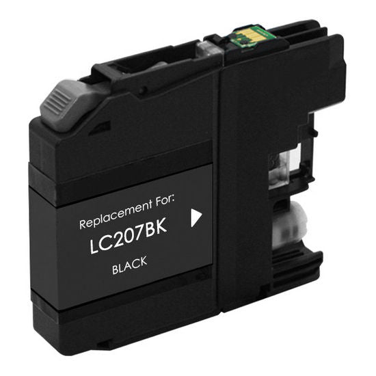 Compatible Brother LC207BK Extra High Yield Black Inkjet Cartridge