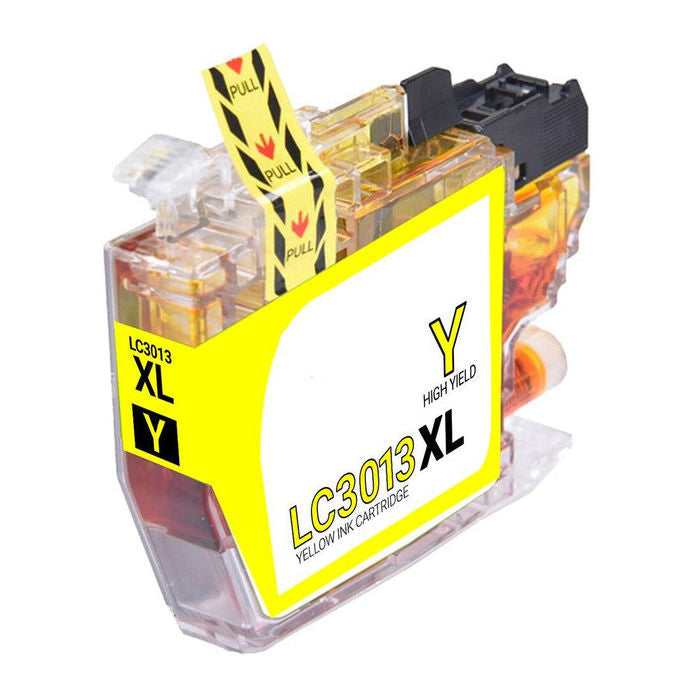 Compatible Brother LC3013Y High Yield Yellow Ink Cartridge