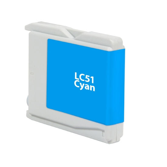 Compatible Brother LC51C Cyan Inkjet Cartridge