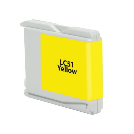 Compatible Brother LC61Y Yellow Inkjet Cartridge
