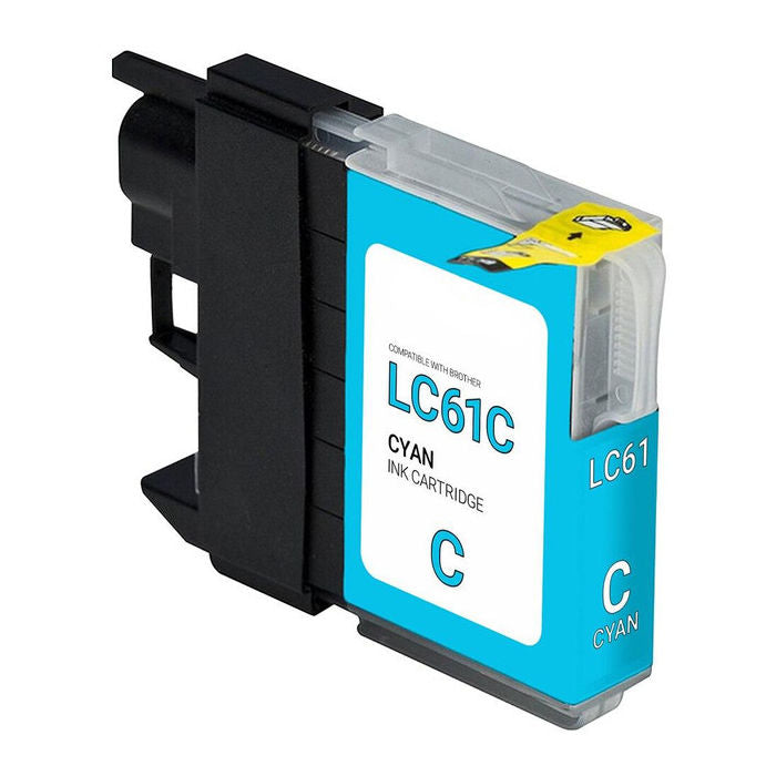 Compatible Brother LC61C Cyan Inkjet Cartridge