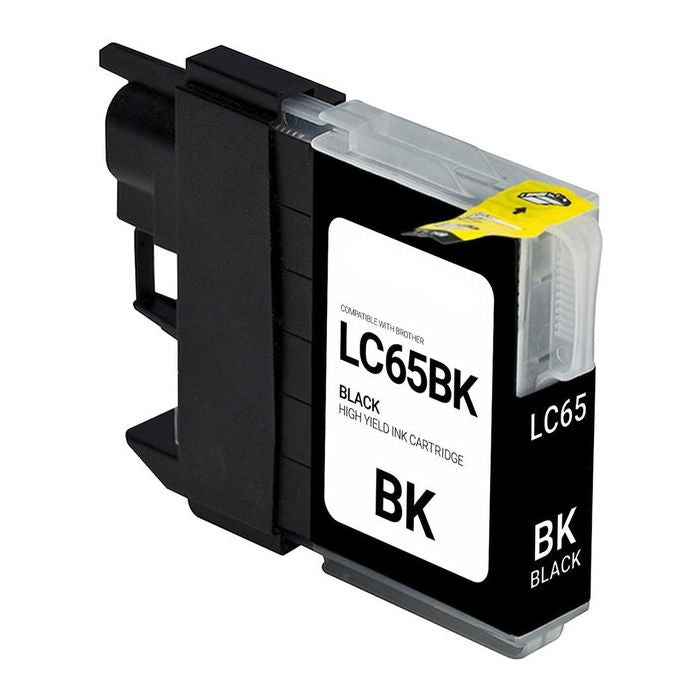 Compatible Brother LC65HYBK High Capacity Black Inkjet Cartridge