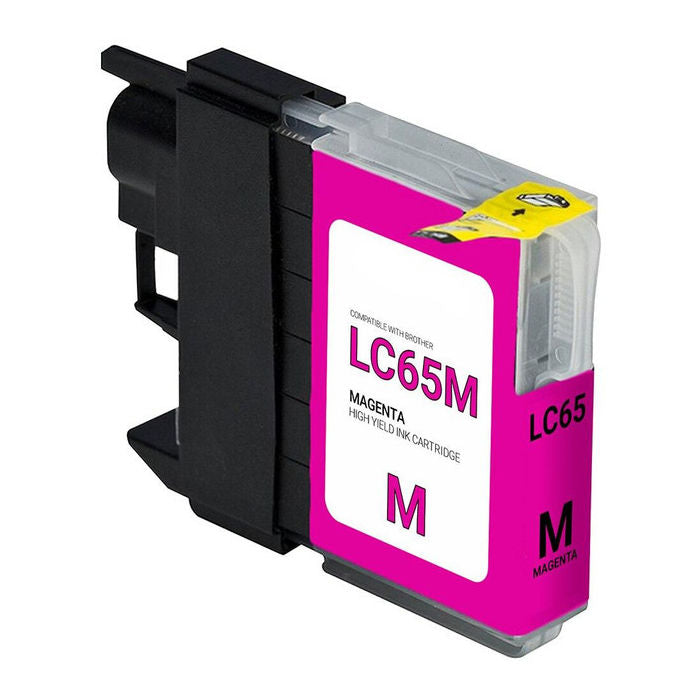Compatible Brother LC65HYMG High Capacity Magenta Inkjet Cartridge