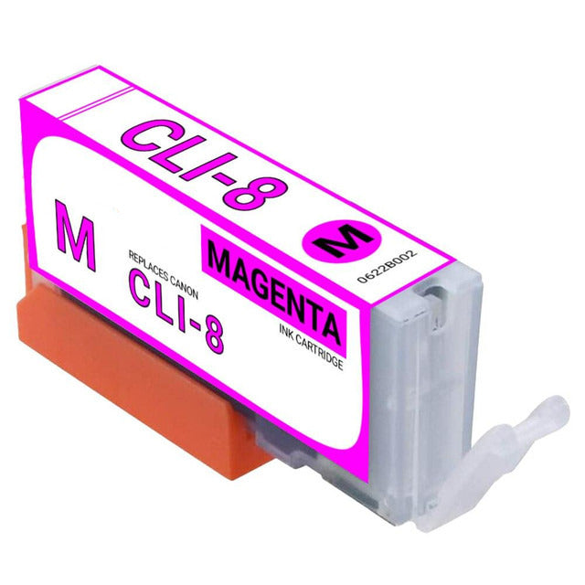 Compatible Canon 0622B002 CLI-8M Magenta Inkjet Cartridge