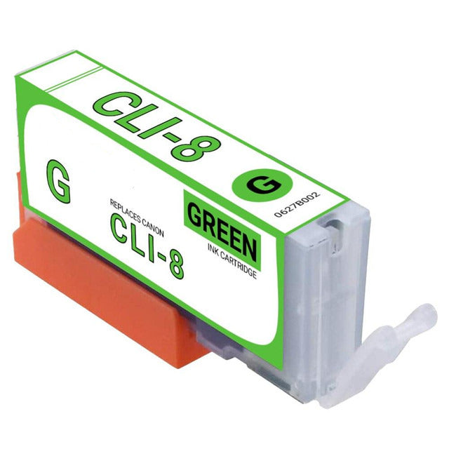 Compatible Canon 0627B002 CLI-8G Green Inkjet Cartridge