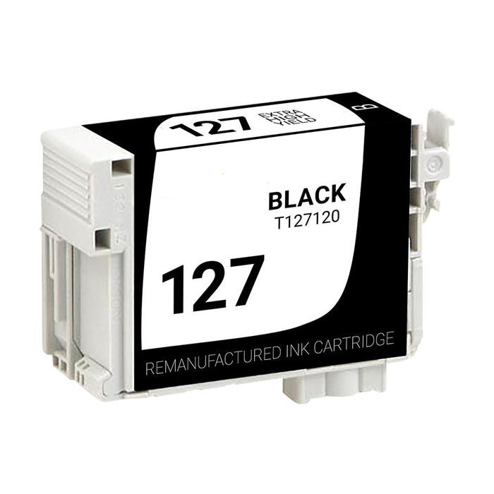 Remanufactured Epson T127120 Black High Yield Inkjet Cartridge