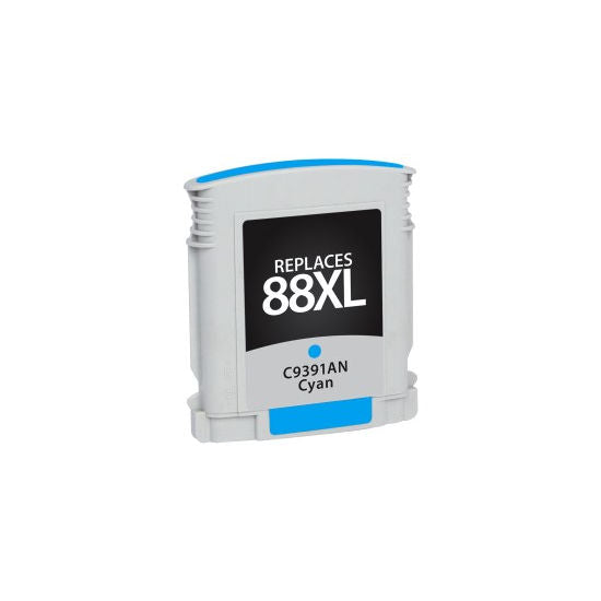 Remanufactured HP C9391AN (HP 88XL) High Capacity Cyan Inkjet Cartridge