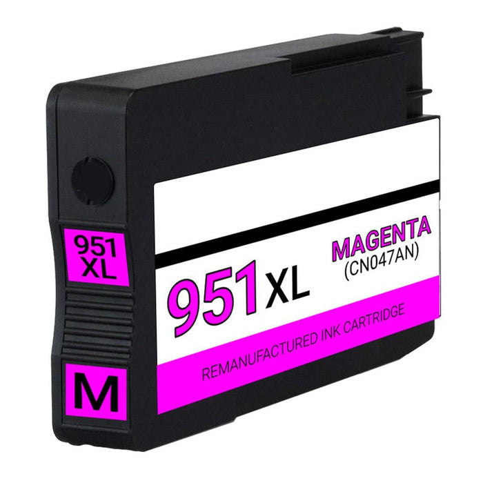 Remanufactured HP CN047AN (HP 951XL) Magenta Inkjet Cartridge