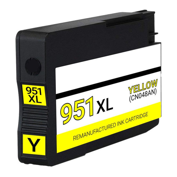 Remanufactured HP CN048AN (HP 951XL) Yellow Inkjet Cartridge