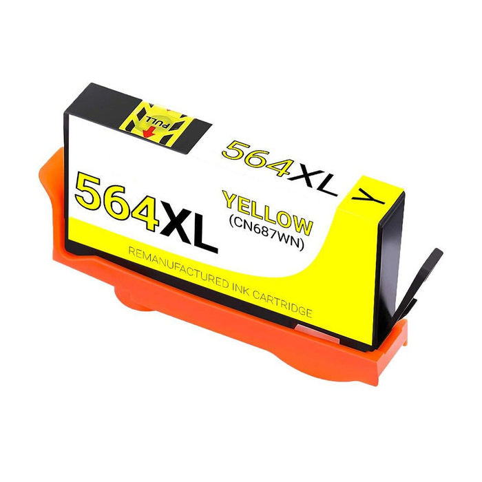 Remanufactured HP CN687WN (HP 564XL) High Capacity Yellow Inkjet Cartridge