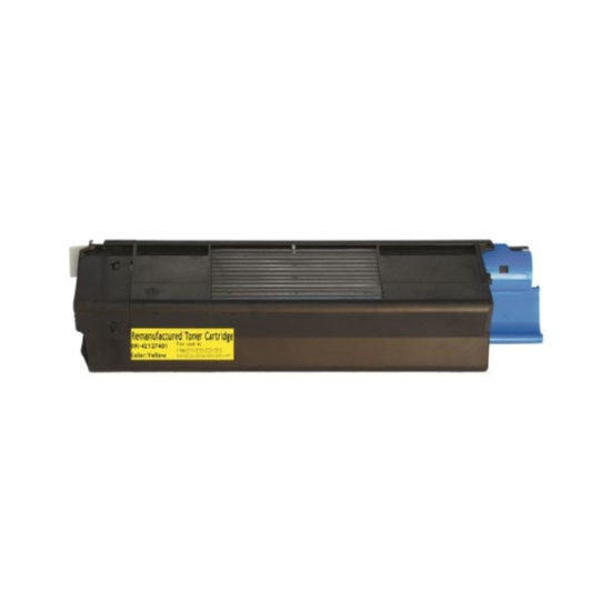 Compatible Expression Okidata 42127401 Yellow Laser Toner Cartridge