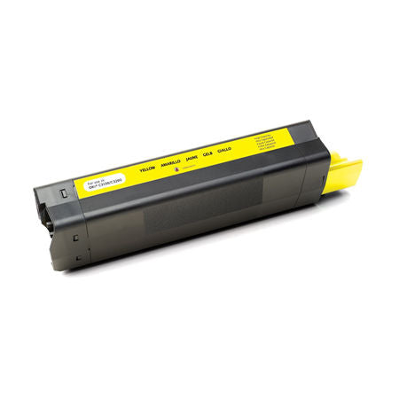 Compatible Okidata 43034801 Yellow Laser Toner Cartridge