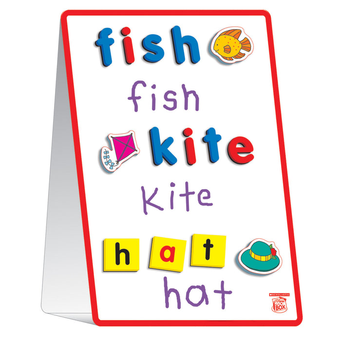 Scholastic Teaching Solutions SC-0439893577 Little Red Tool Box Magnetic Tabletop Learning Easel