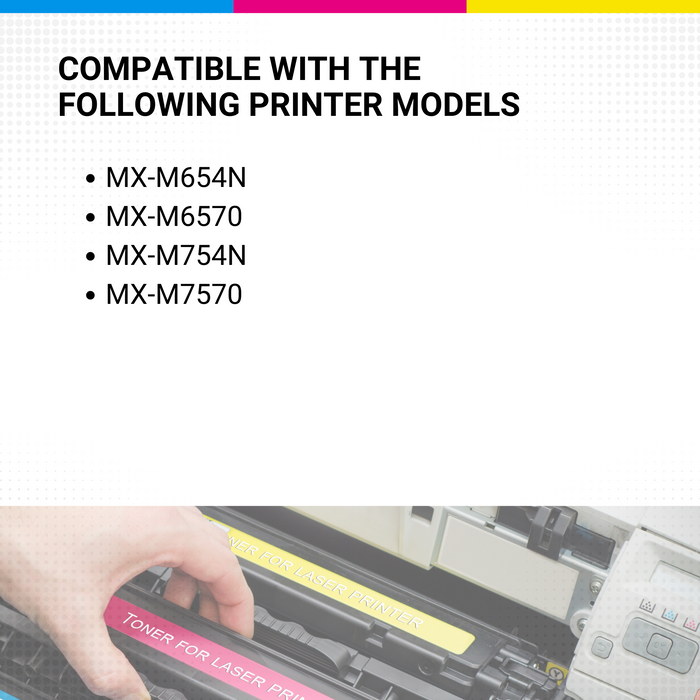 Sharp Mx-m754n Black Toner