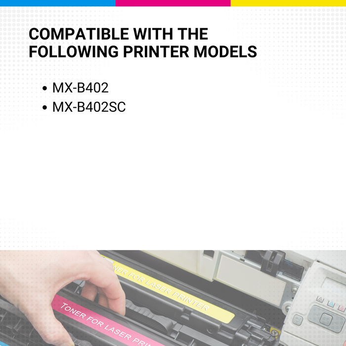 Sharp Mx-b402 Black Toner