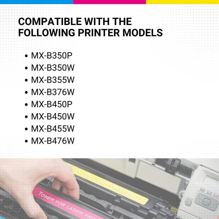Sharp Mx-b350p Black Toner