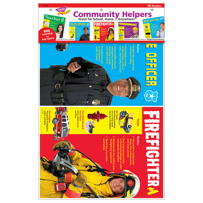TREND T-19012 Community Helpers Learning Set