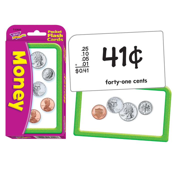 TREND T-23020 Money Pocket Flash Cards