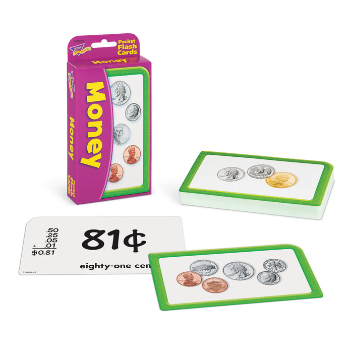 TREND T-23020 Money Pocket Flash Cards