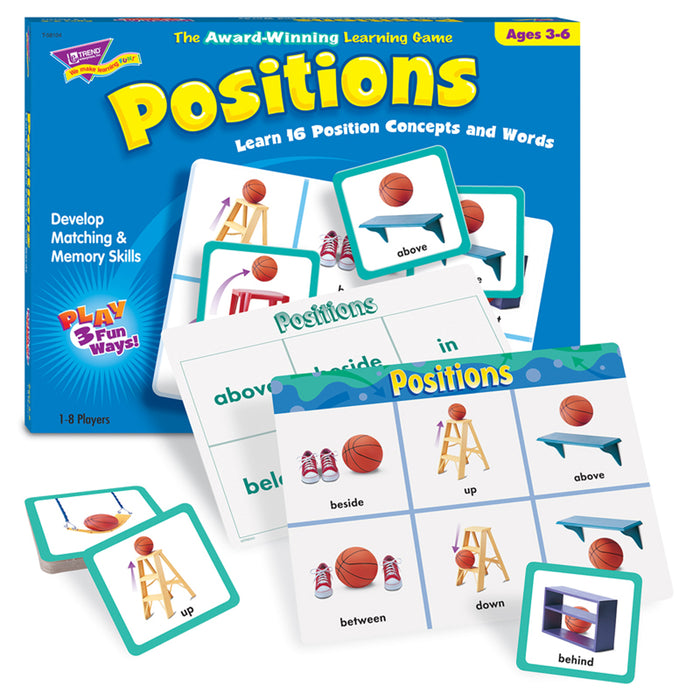 TREND T-58104 Positions Match Me Games