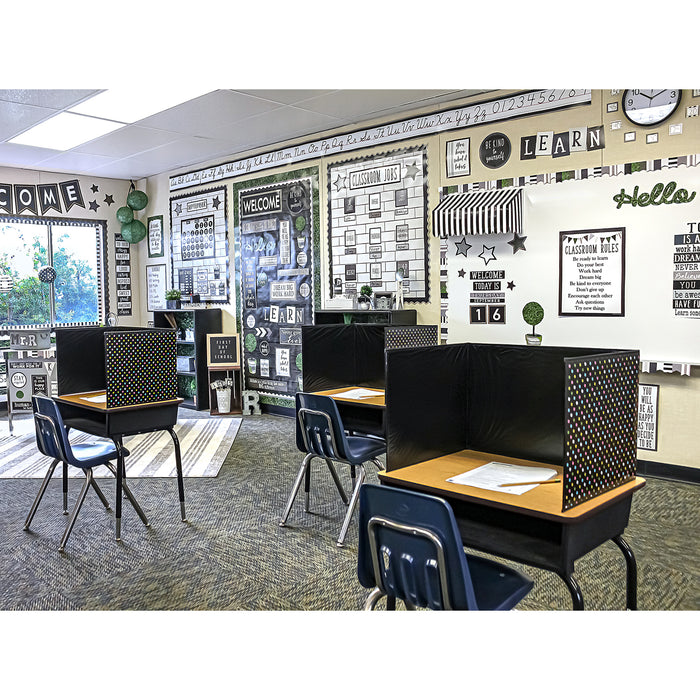 Teacher Created Resources TCR20763 Chalkboard Brights Classroom Privacy Screen