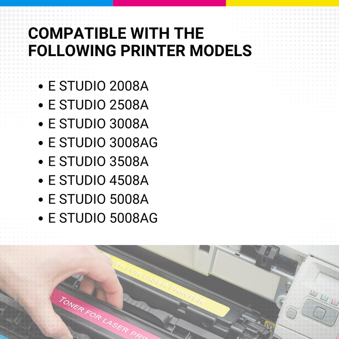 TosHigh Yieldba E-studio 3008A Black Toner