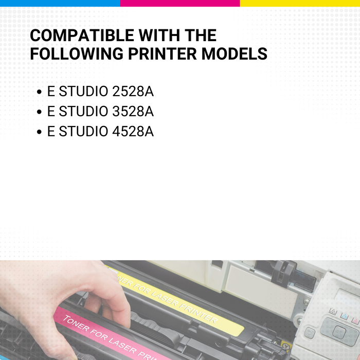 TosHigh Yieldba E-studio 2528A Black Toner