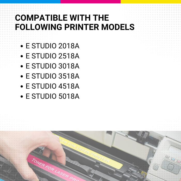 TosHigh Yieldba E-studio 5018A Black Toner