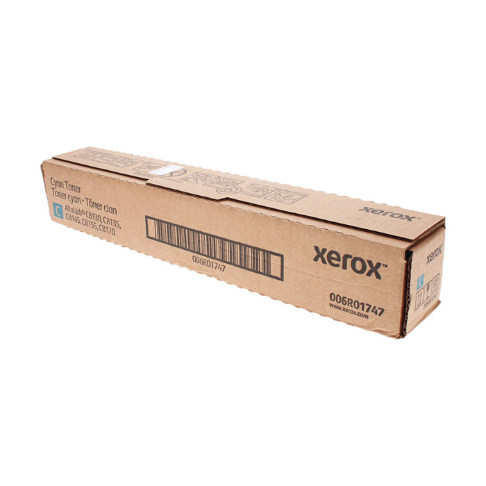 OEM Xerox 6R01747 (6R1747) Toner Cartridge, Cyan 28K Yield