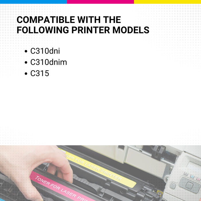 Xerox C310/c315High Yield Yellow Toner