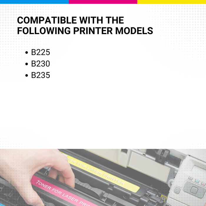 Xerox B230/b235Extra High Yield Black Toner