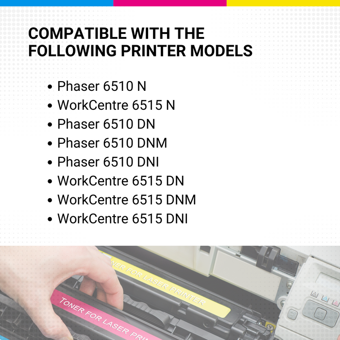 Xerox Workcentre 6515 High Yield Black Toner