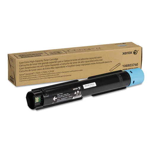Xerox 106R03740 Versalink C7020 Extra High Yield Cyan Toner XEROX