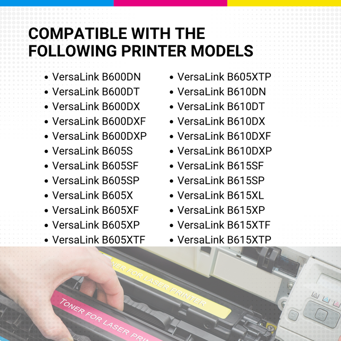 Xerox Versalink B605 High Yield Black Toner