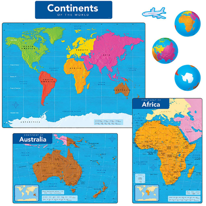 TREND T-19018 Continents of the World Learning Set