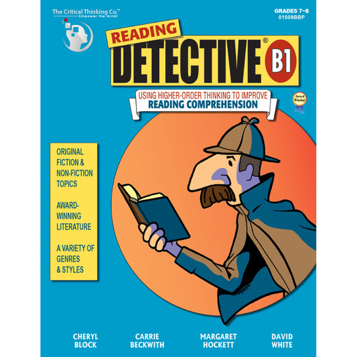 The Critical Thinking Co. CTB1509 Reading Detective B1, Grades: 7-8