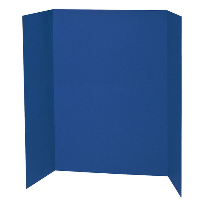 Pacon PAC3767 Presentation Board, Blue, Single Wall, 48" x 36", 1 Board