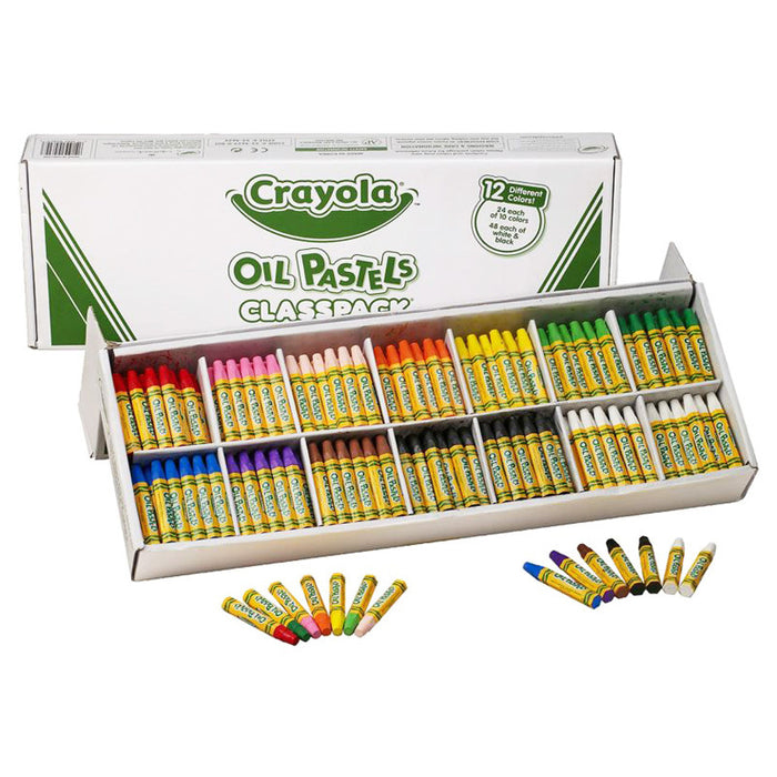 Crayola BIN524629 Oil Pastels Classpack, Pack of 336