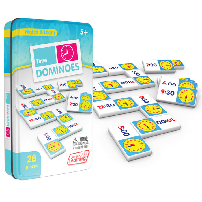 Junior Learning JRL486 Time Dominoes